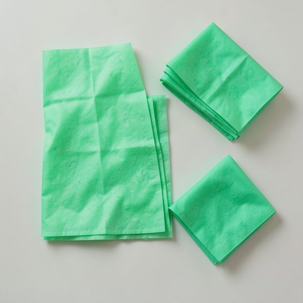 Disposable disinfecting wipes packed 40 or 80 pieces per bag